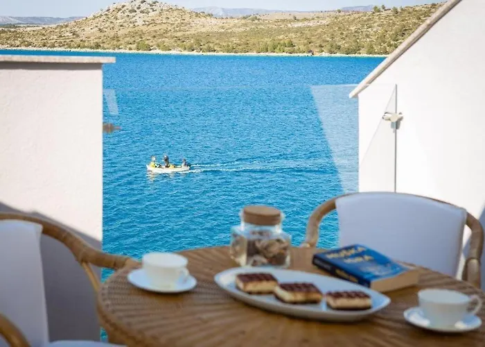 Seaside Family Friendly House With A Swimming Pool Sparadici, - 24200 * Szybenik